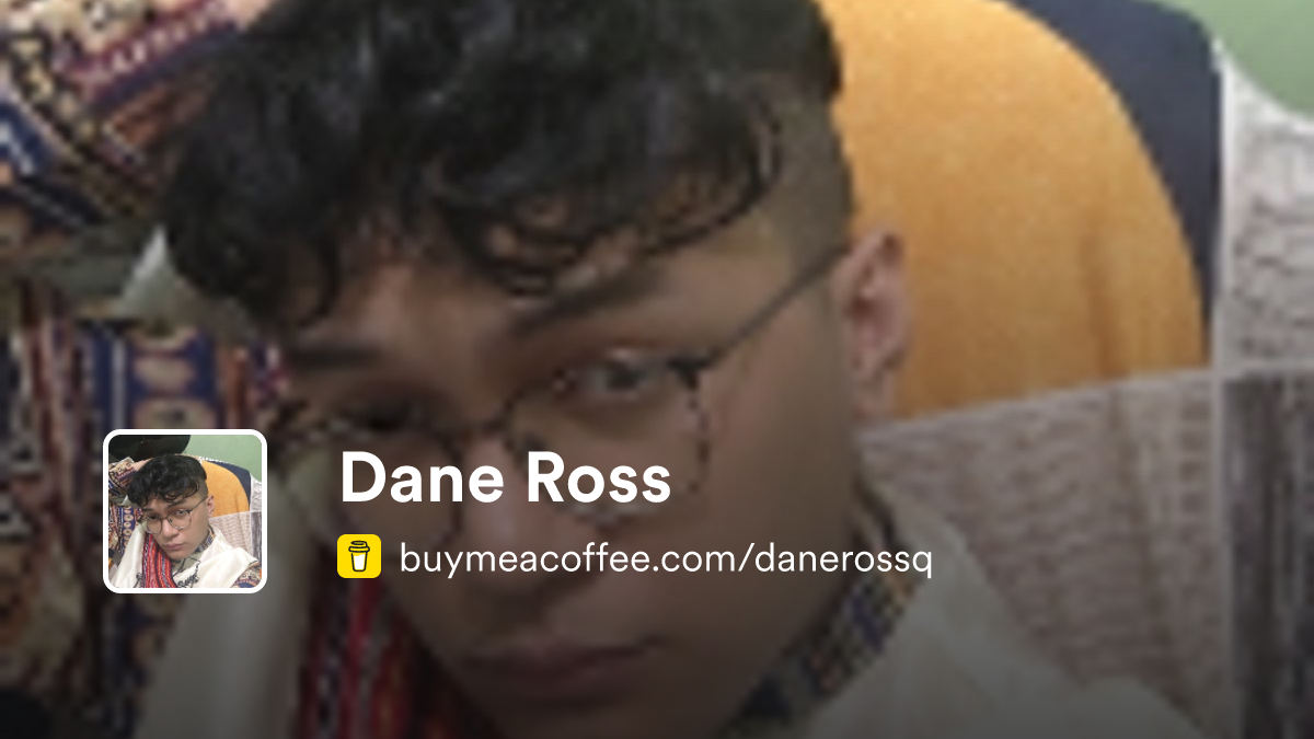 Dane Ross - Buymeacoffee