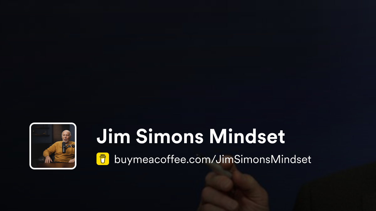 Jim Simons Mindset is Creating contents for youtube regarding Finance ...