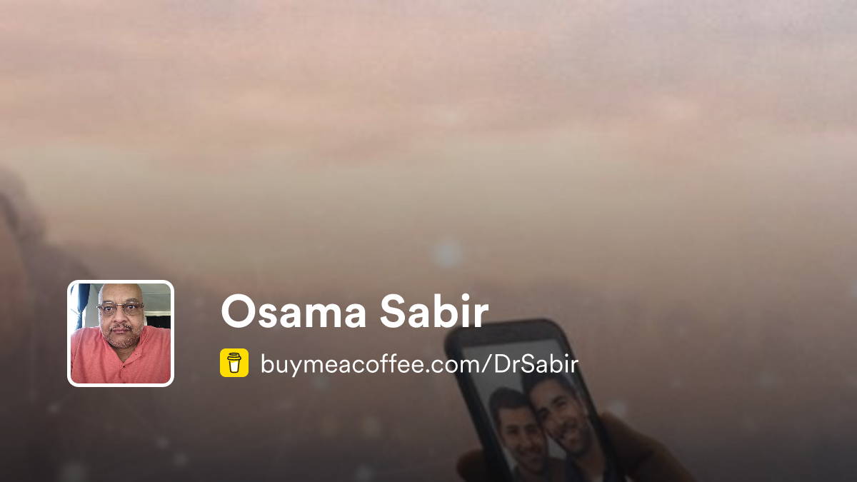 Sabir K R Osama Sabir - Buymeacoffee