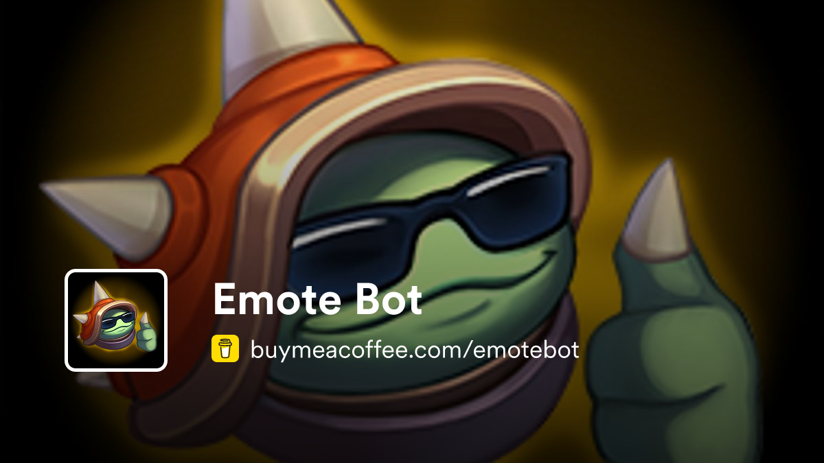 Emote Bot - Buymeacoffee