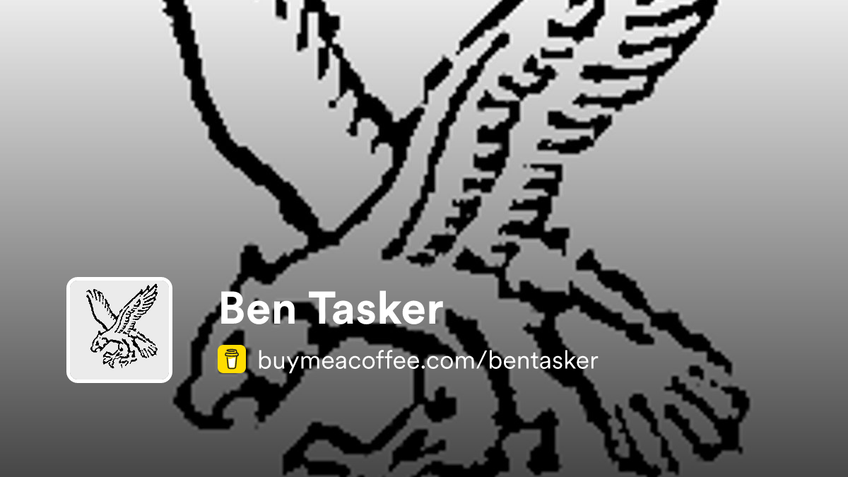 Ben Tasker - Buymeacoffee
