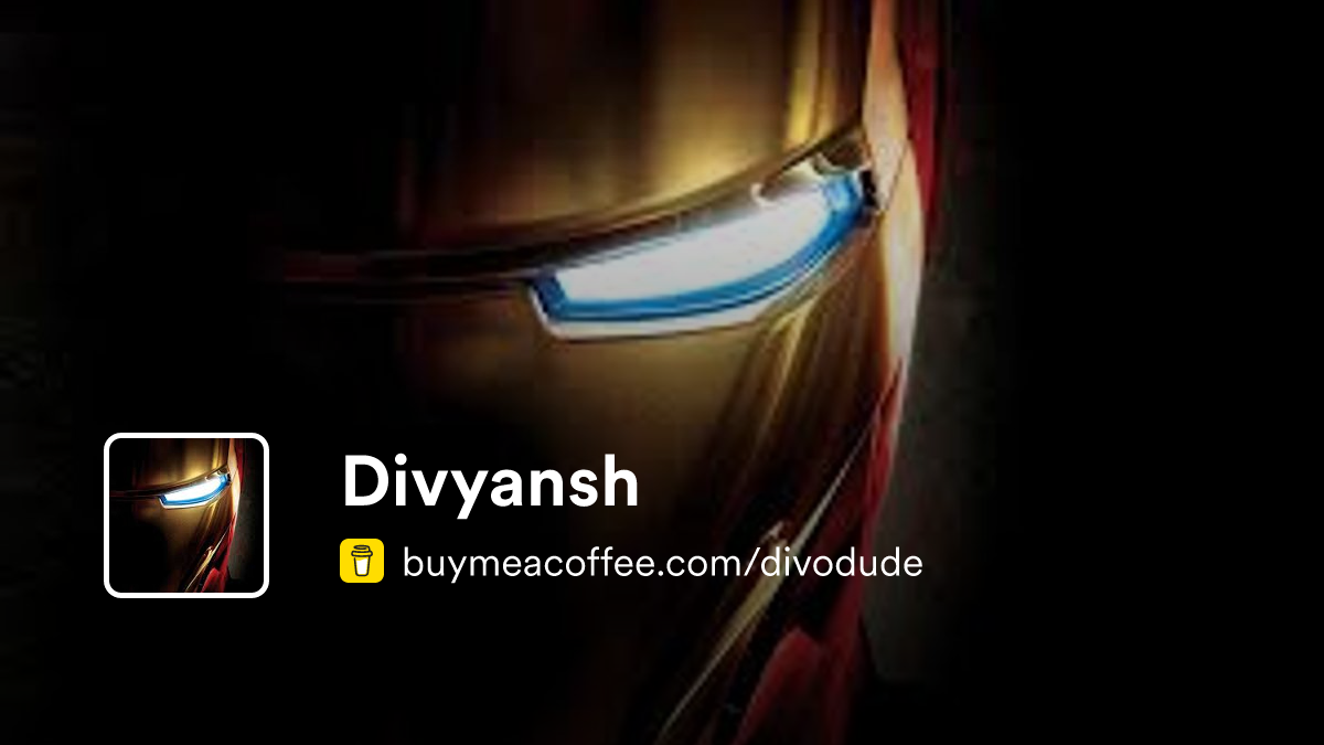 Divyansh is SOFTWARE - Buymeacoffee