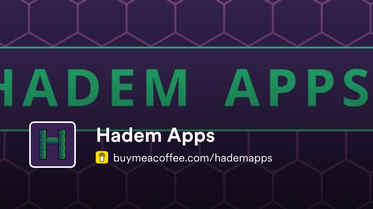 Hadem Apps is Apps To Help The World - Buymeacoffee