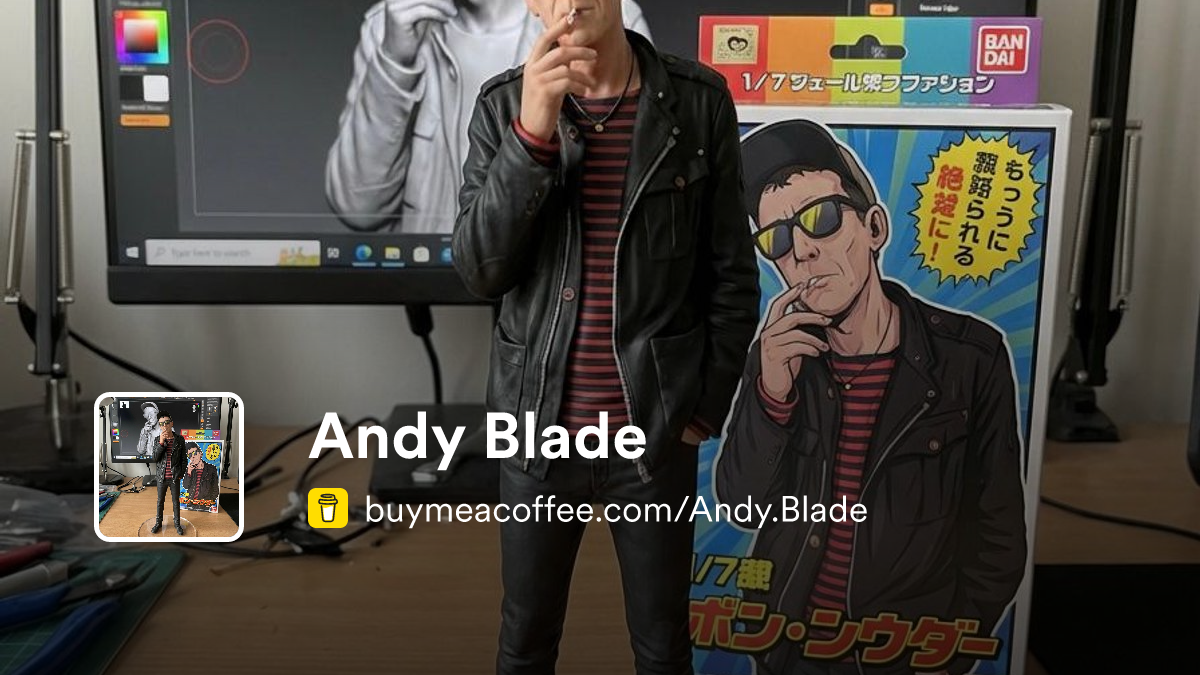 Andy Blade - Buymeacoffee