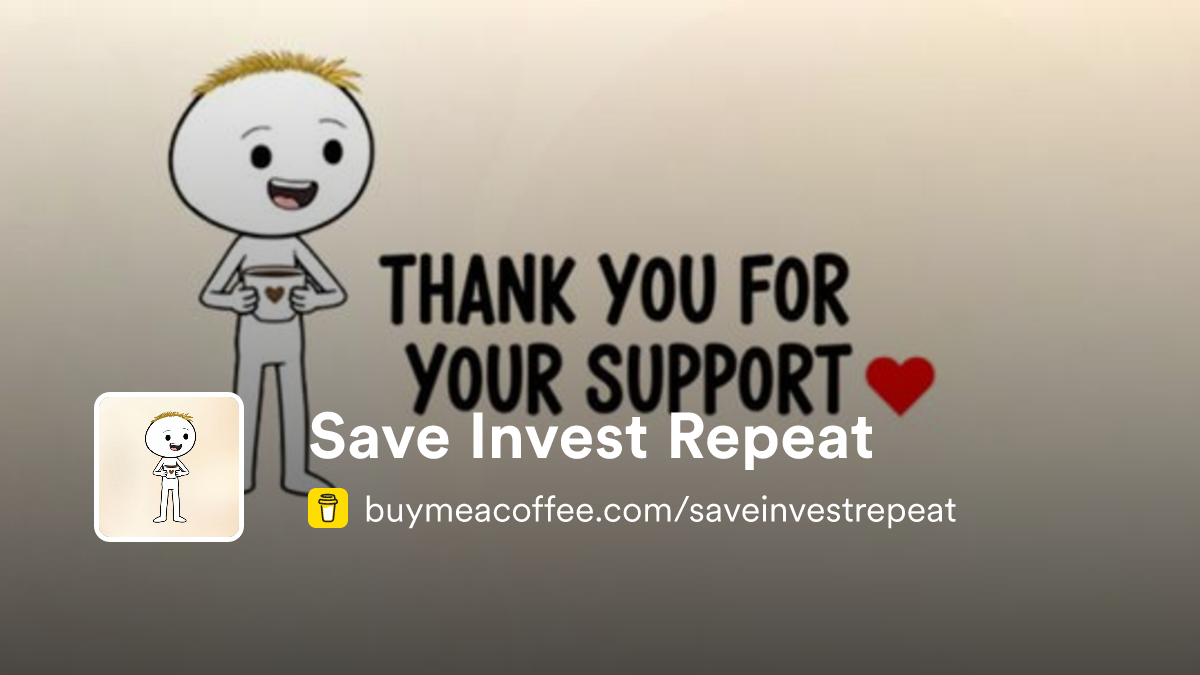 Save Invest Repeat - Buymeacoffee