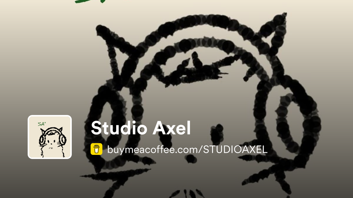 Studio Axel - Buymeacoffee