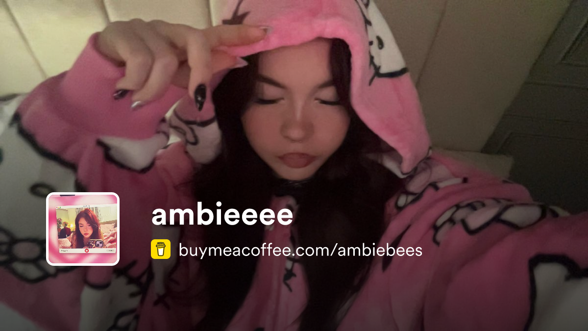 ambieeee - Buymeacoffee
