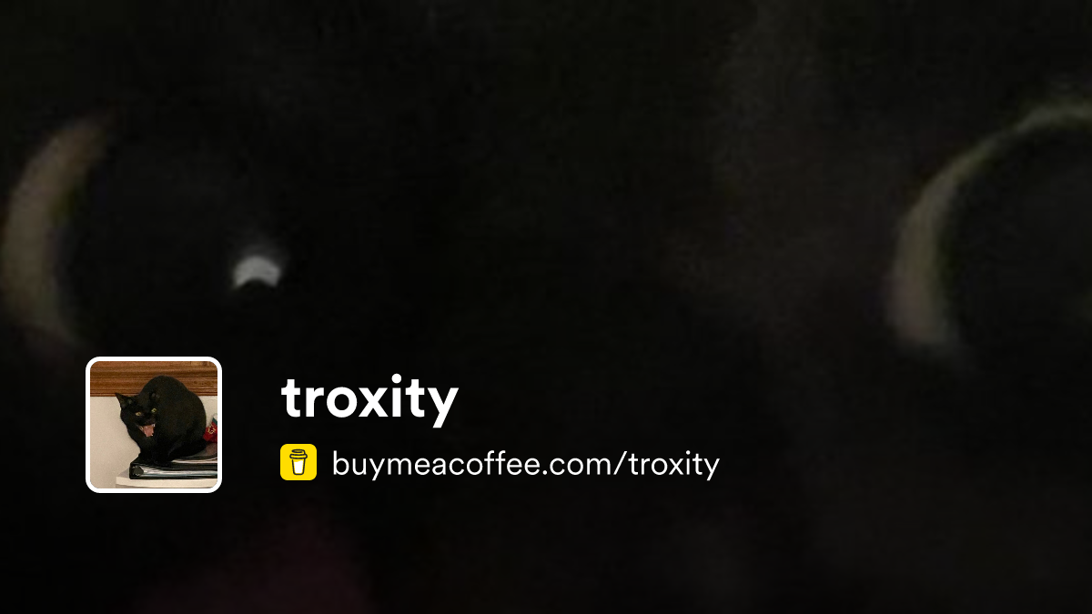 troxity - Buymeacoffee