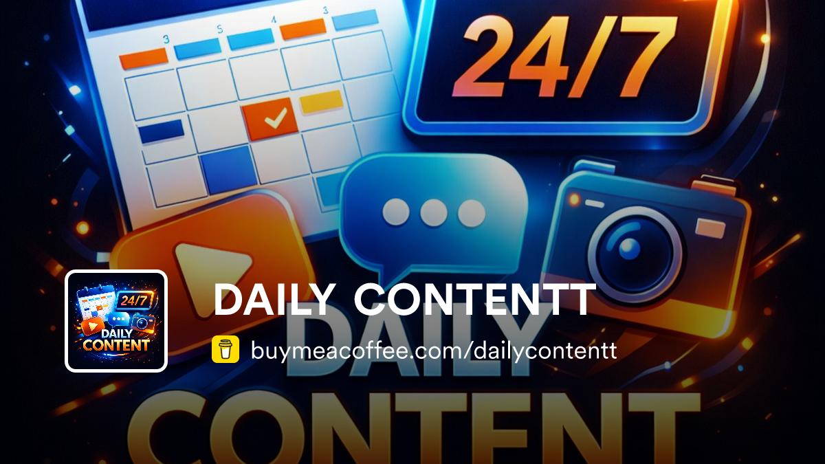 DAILY CONTENTT - Buymeacoffee