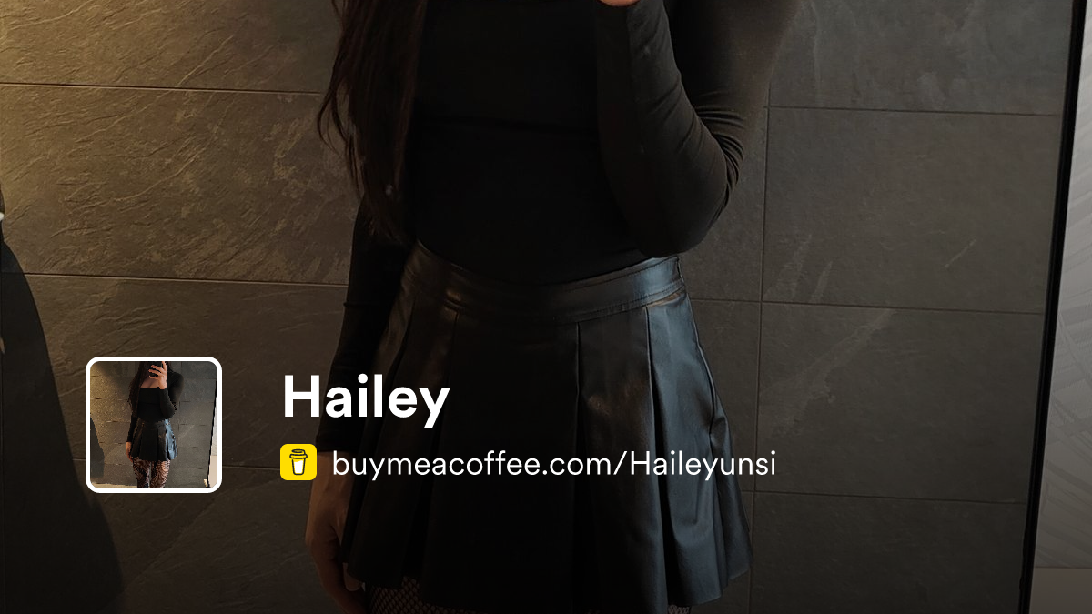 Hailey Cus Hailey - Buymeacoffee