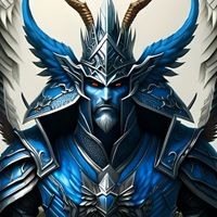 The blue Warrior