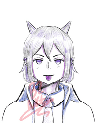 Headshot colored sketches