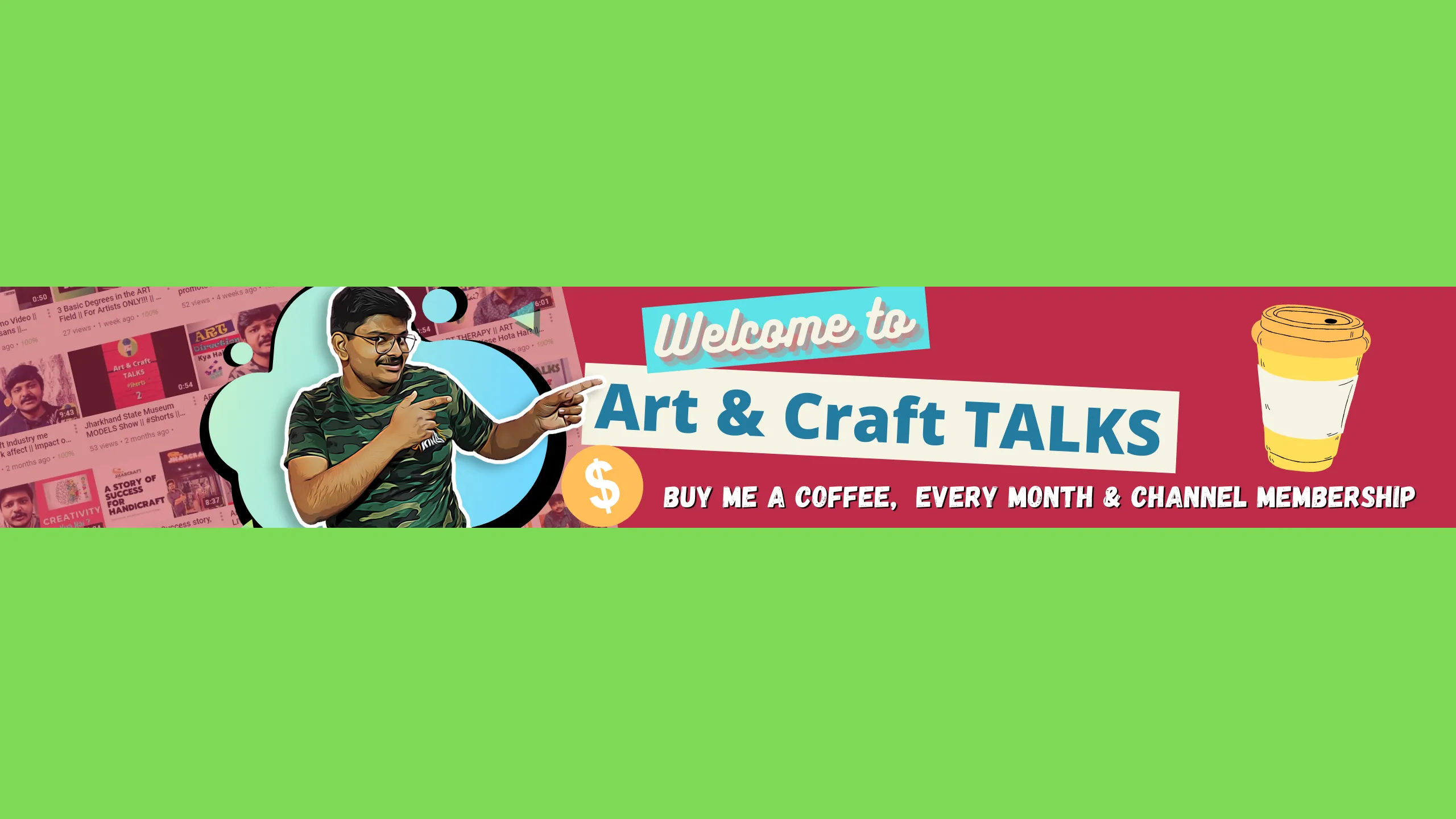 Art & Craft TALKS is Creating Art & Craft Knowledge Videos in YouTube ...
