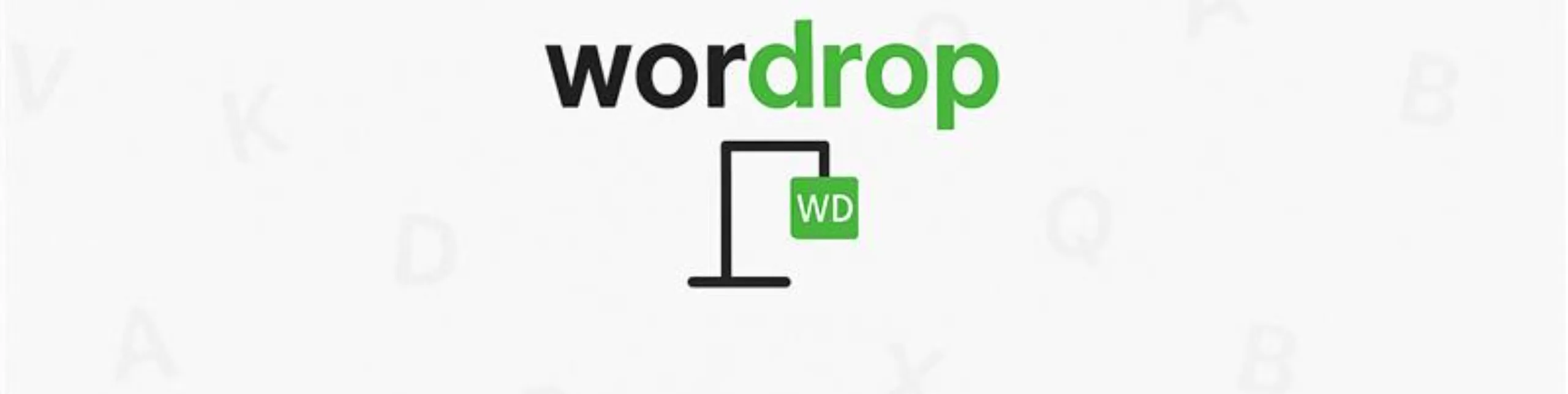 Word Roub playWordrop is A daily word game - Buymeacoffee