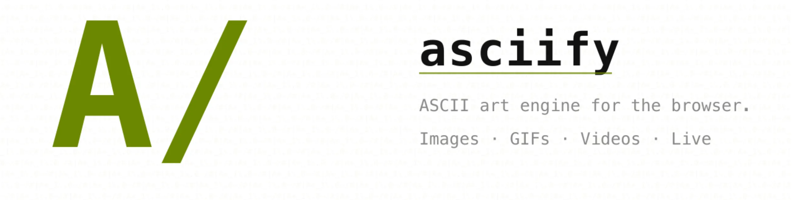 Asciify is An open-source ASCII art engine that transforms images ...