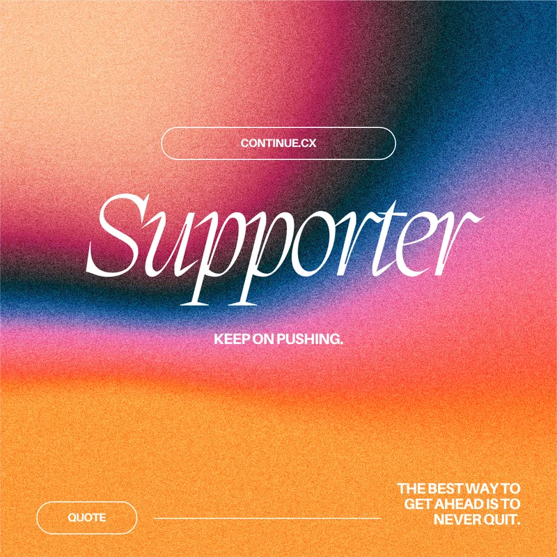 Continue is an anonymous support platform - Buymeacoffee
