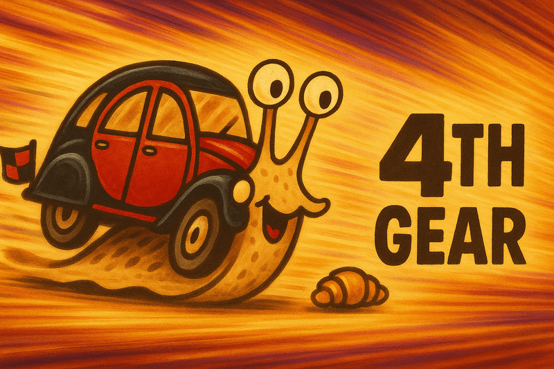 Gear 4, ohh the speed
