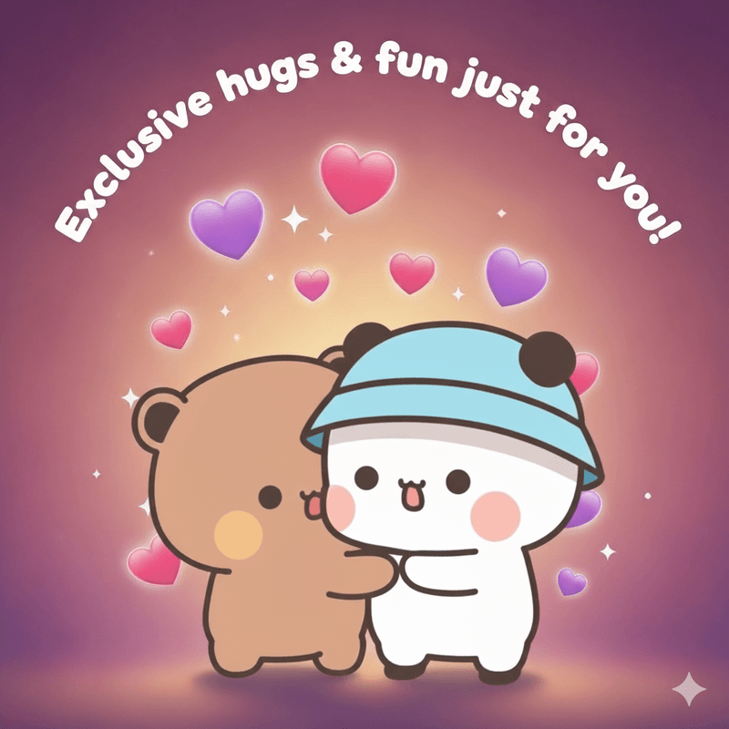 🐻 Cuddle Buddies Tier - $7/month