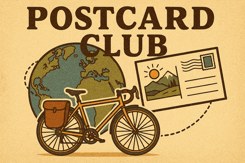Postcard Club 📮🚴♀️🚴♂️