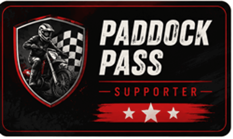 Paddock Pass Supporter