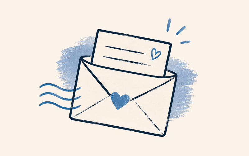💌One letter