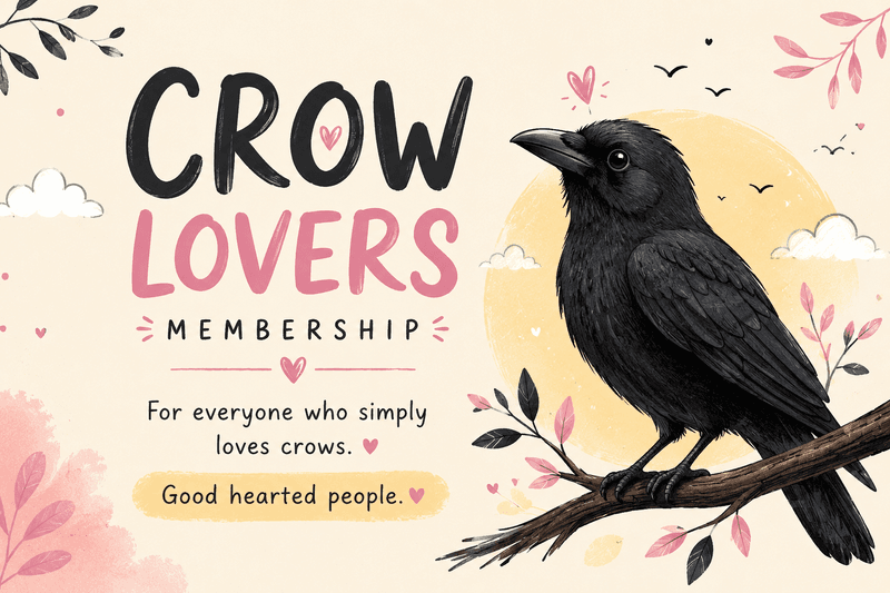 Crow lovers ❤️