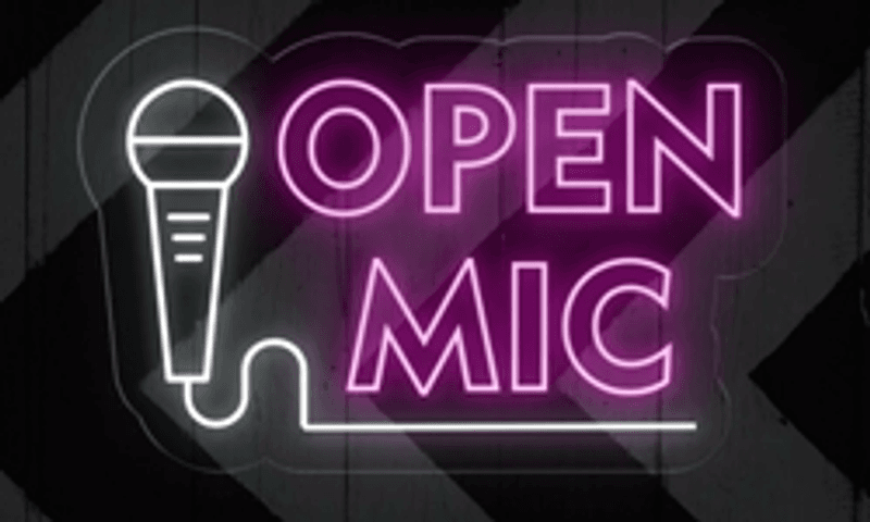 Access to monthly Online Open Mic Events