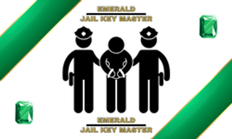 ⭐⭐⭐Emerald - Jail Key Master