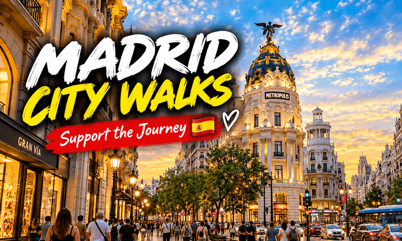 Madrid City Walk Supporter