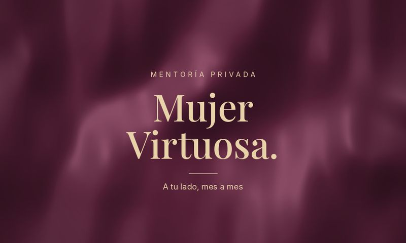 MUJER VIRTUOSA
