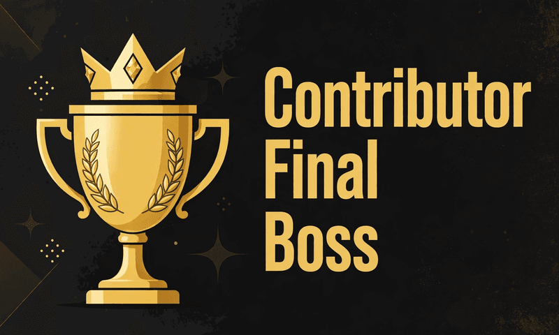 Contributor Final Boss