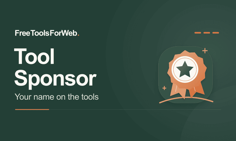 Tool Sponsor