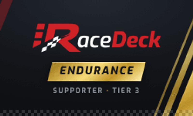 iRaceDeck Supporter Endurance