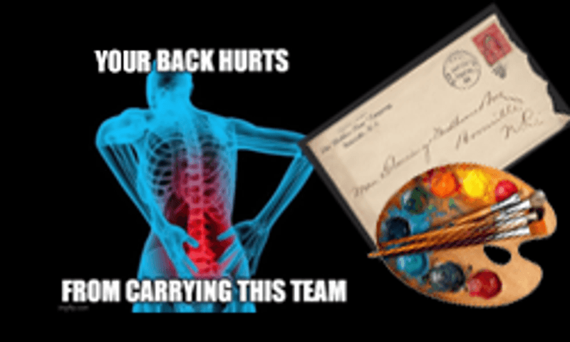 Carrying the team