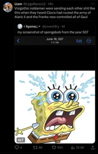byona on X: my screenshot of spongebob from the year 507   / X