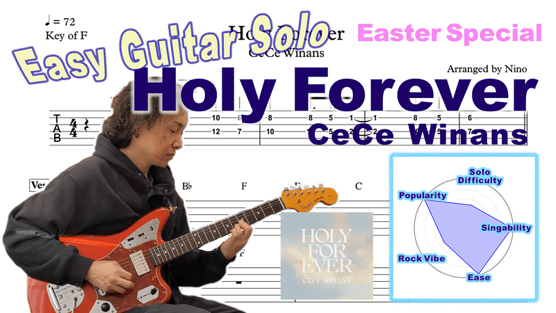 Holy Forever — Worship Electric Guitar TAB (Lead + Solo)