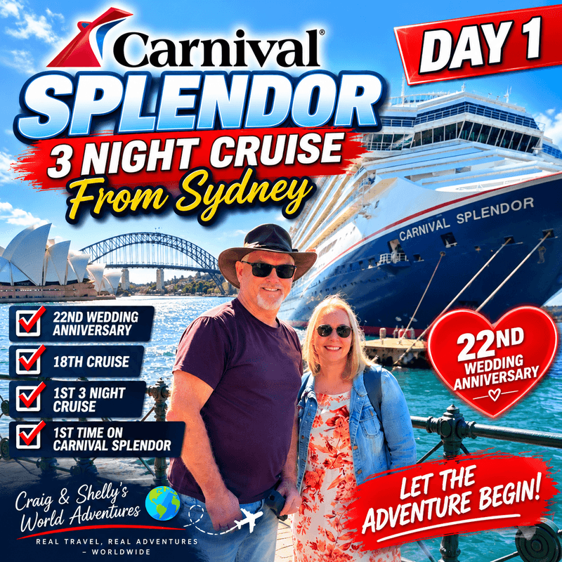 🚢 Our latest Carnival Splendor video is taking off! 🎉