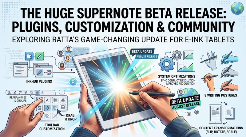 New Blog Post on August Supernote Beta