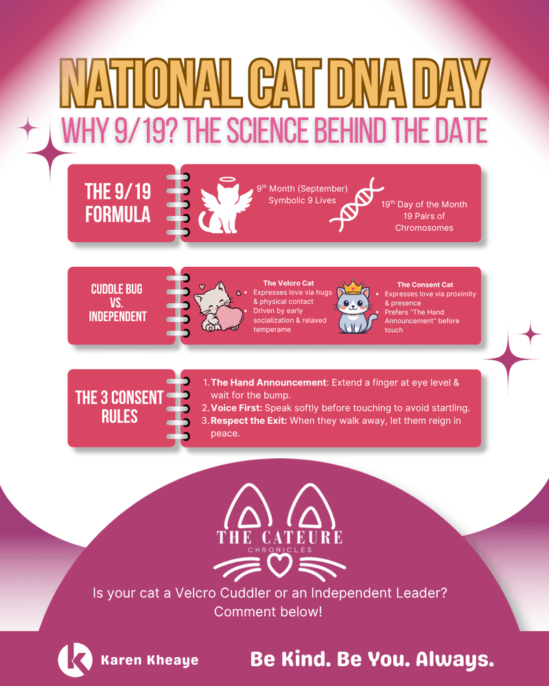 Decoding Feline DNA & Queen Gucci’s Royal Boundaries 🧬👑