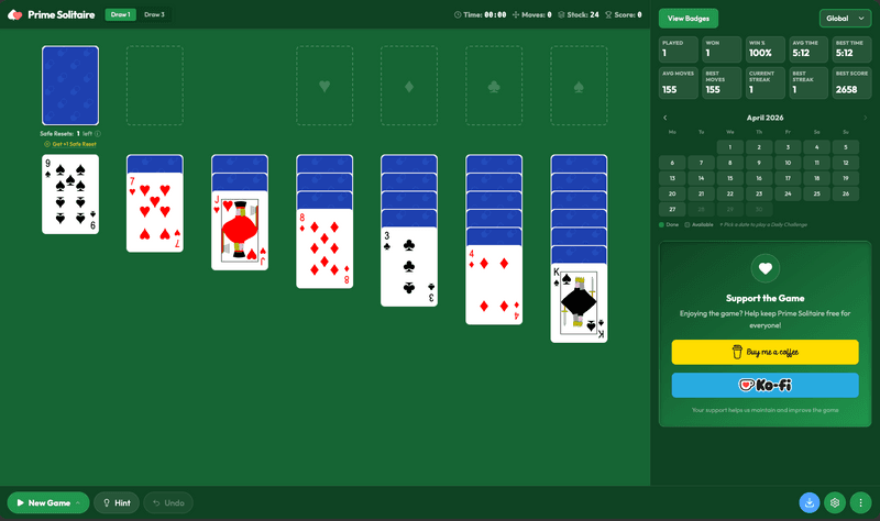 Prime Solitaire on PC