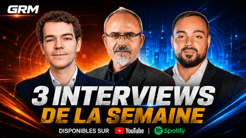 Les 3 émissions de la semaine sont dispo !
