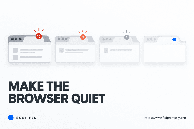 🔇 SURF FED — The Browser With True Global Default Mute