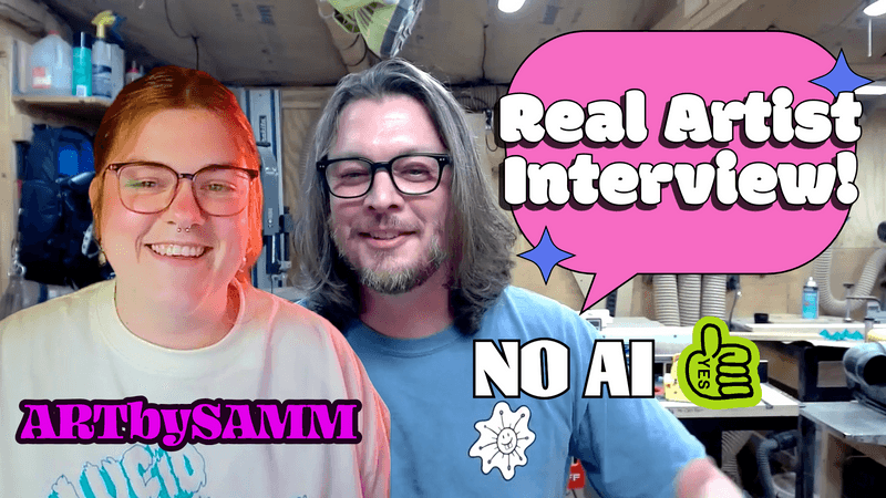 We Hired a Real Artist (Not AI): Behind the Shirt