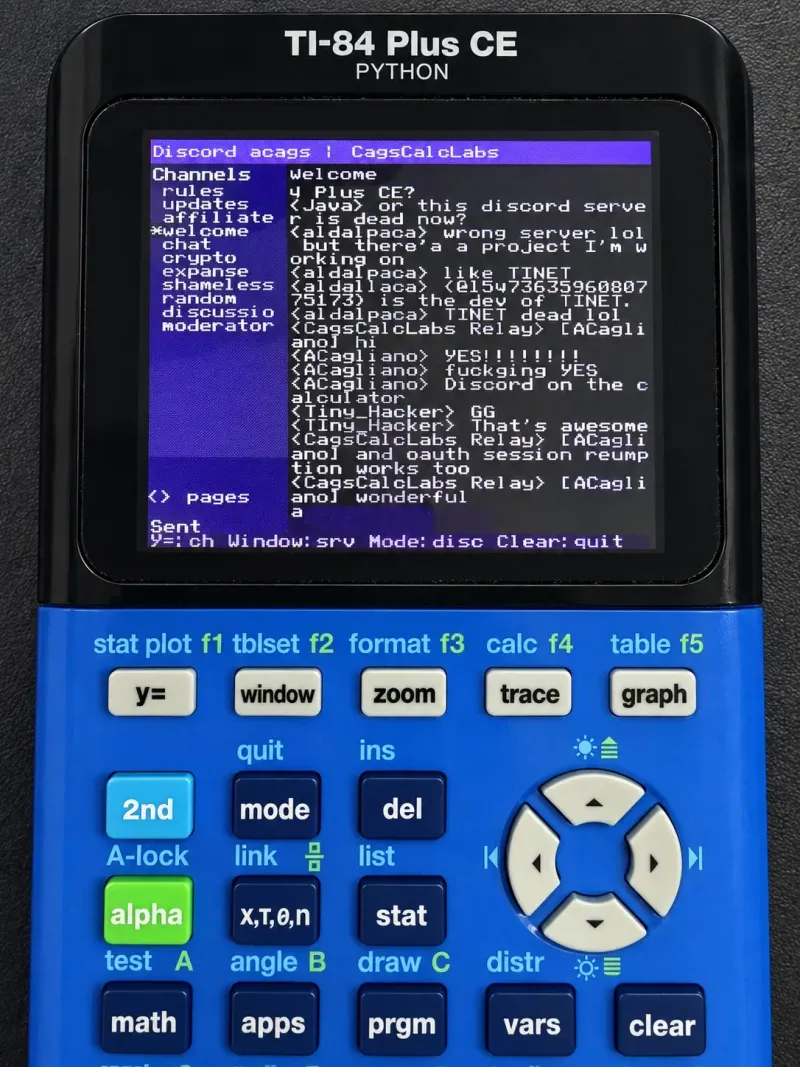 IRC Client, Discord Relay Bot, and more