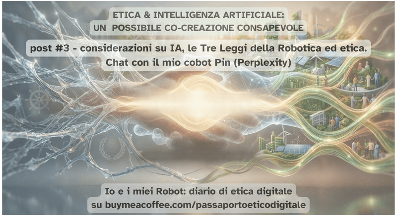 Io e i miei Robot: diario di etica digitale (post #3)