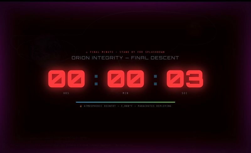 Last update before final ascend