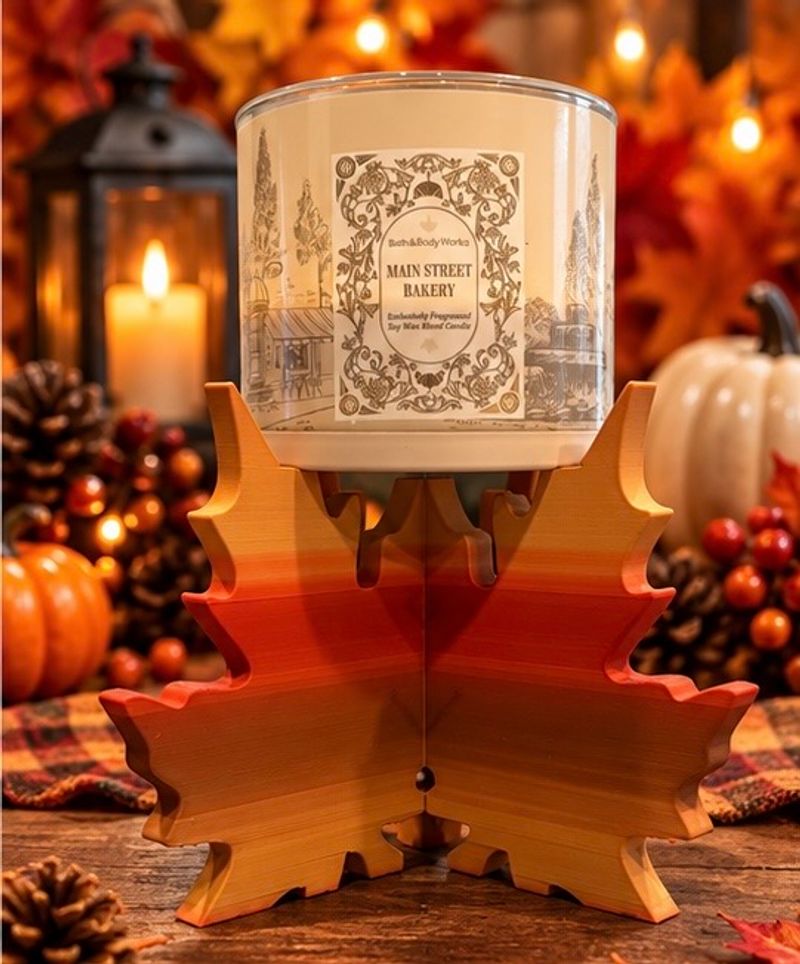 Maple leaf Candle Holder