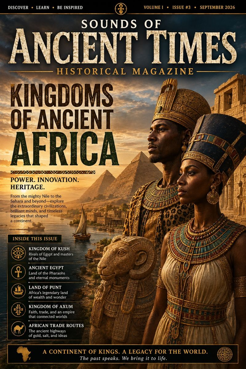 Sounds of Ancient Times Historical Magazine Volume I • Issue #3 • September 2026 Theme: Ki
