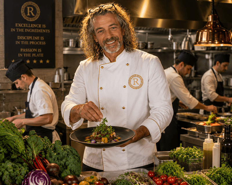 Executive Wholefoods Expert Chef Risteard O Corragain: Over 35 Years of Culinary Innovatio