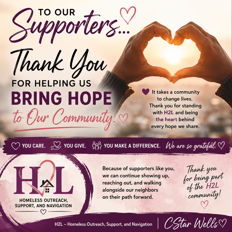 To our supporters